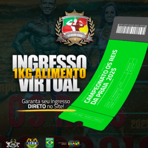INGRESSO - Reis da Praia 2025 (Solidário) / 1KG ALIMENTO